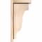 Ekena Millwork Newport Smooth Corbel w/Backplate, Douglas Fir, 5 1/2"W x 8"D x 16"H COR06X08X16NEW01SDF - alternate 3